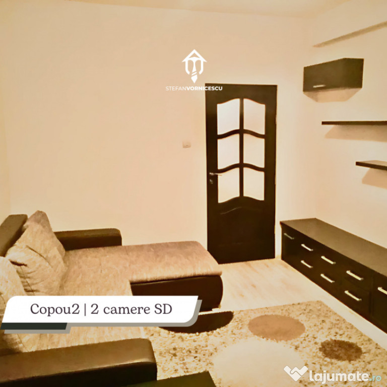 De închiriat | apartament 2 camere SD, Copou