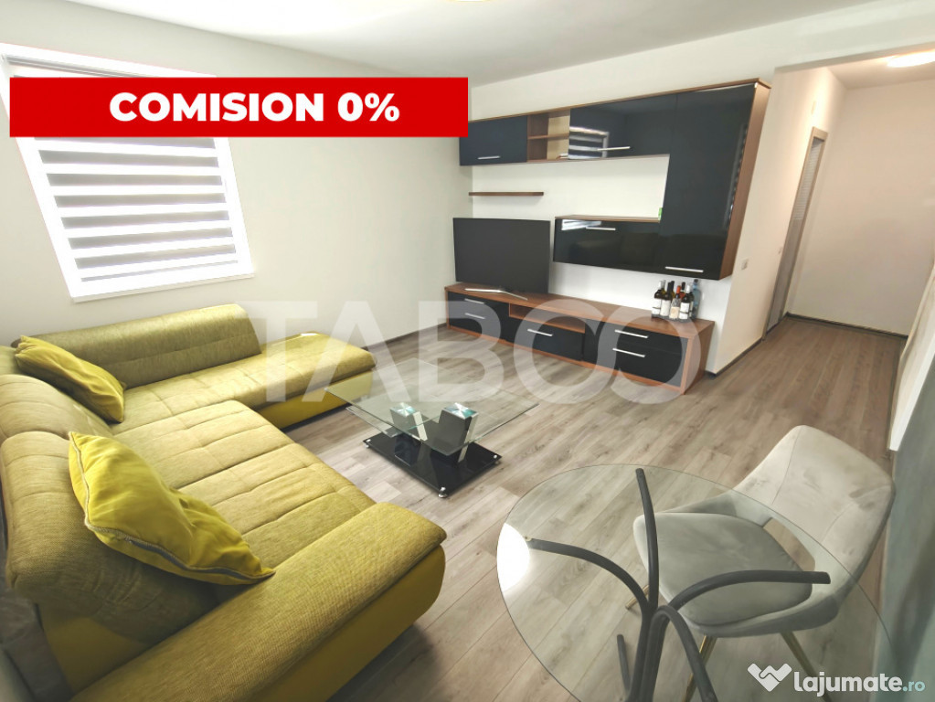 Apartament mobilat cu 3 camere 2 bai - 73 mp - pret pana la