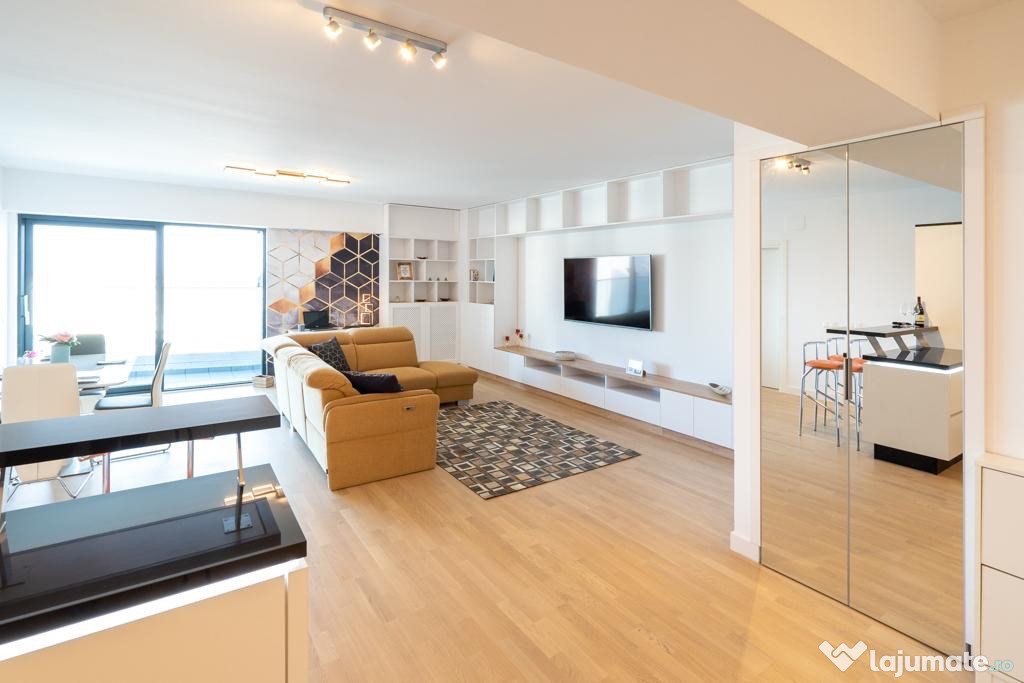 UPGROUND RESIDENCE 2 camere complet mobilat/utilat