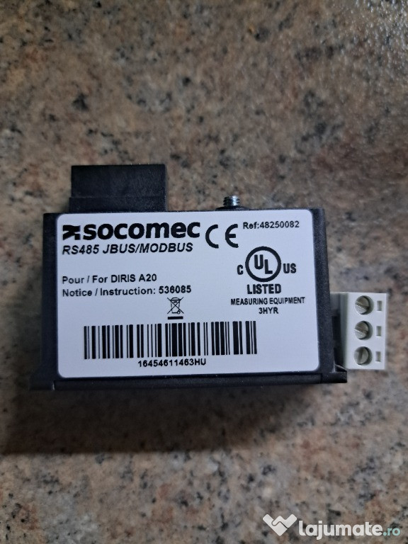 Modul de ieșire analogică Socomec pentru DIRIS A20