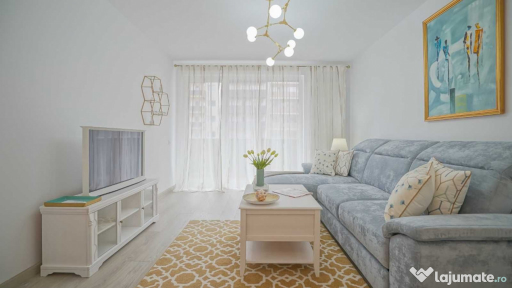 Ap. Lux Urban Plaza, 2 CAMERE, 2 locuri parcare subterana, t