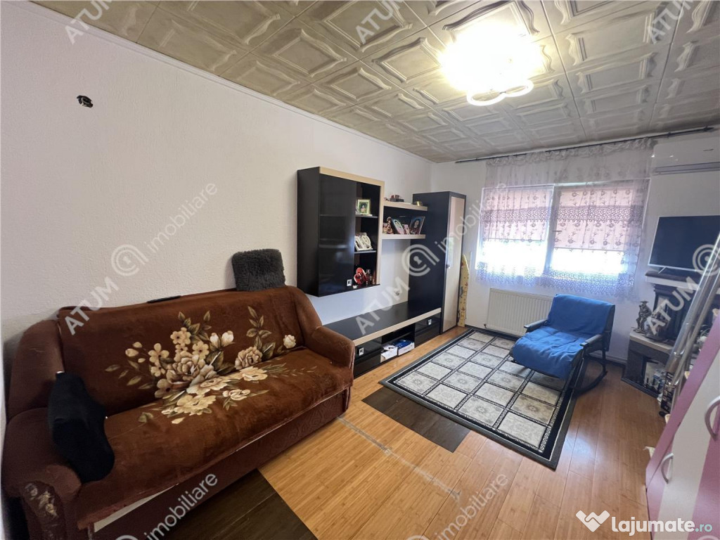 Apartament mobilat si utilat cu 3 camere zona Lazaret din Si