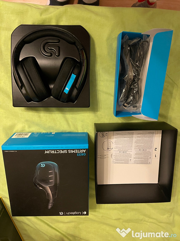 Casti gaming RGB Logitech G633 Artemis Spectrum