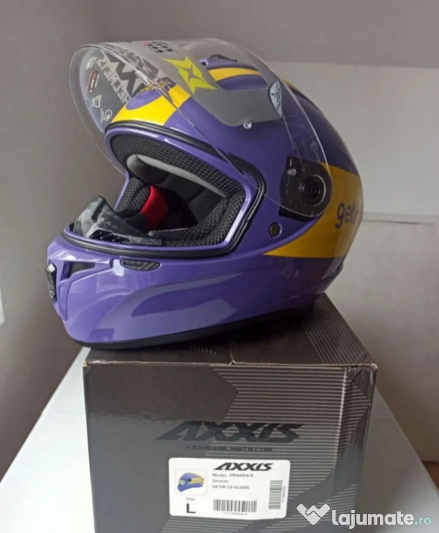 Vand casca moto/scuter Axxis Draken