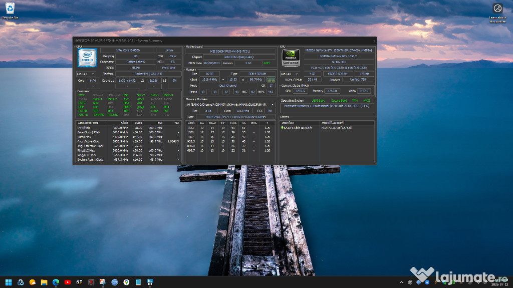 Sistem workstation dead silent si monitoare Benq BL2420PT GW2270HM
