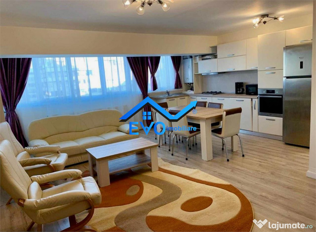 Apartament cu 3 camere, 88 mp, 2 bai, zona Hala Centrala