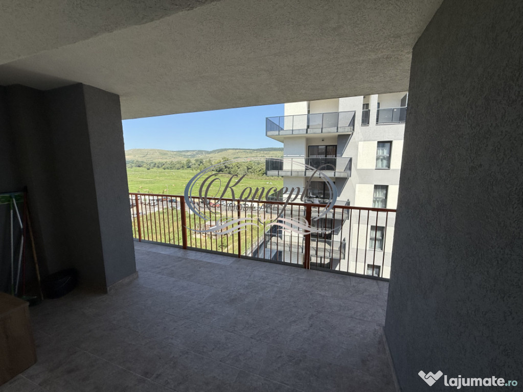 Apartament cu terasa spatioasa si loc de parcare, zona Vivo