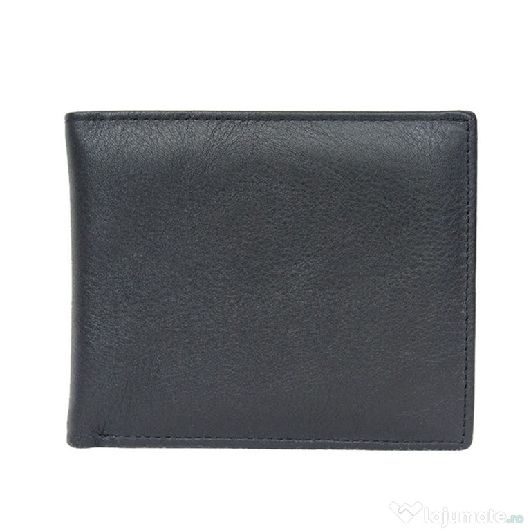 Portofel barbatesc din piele naturala F03 Black