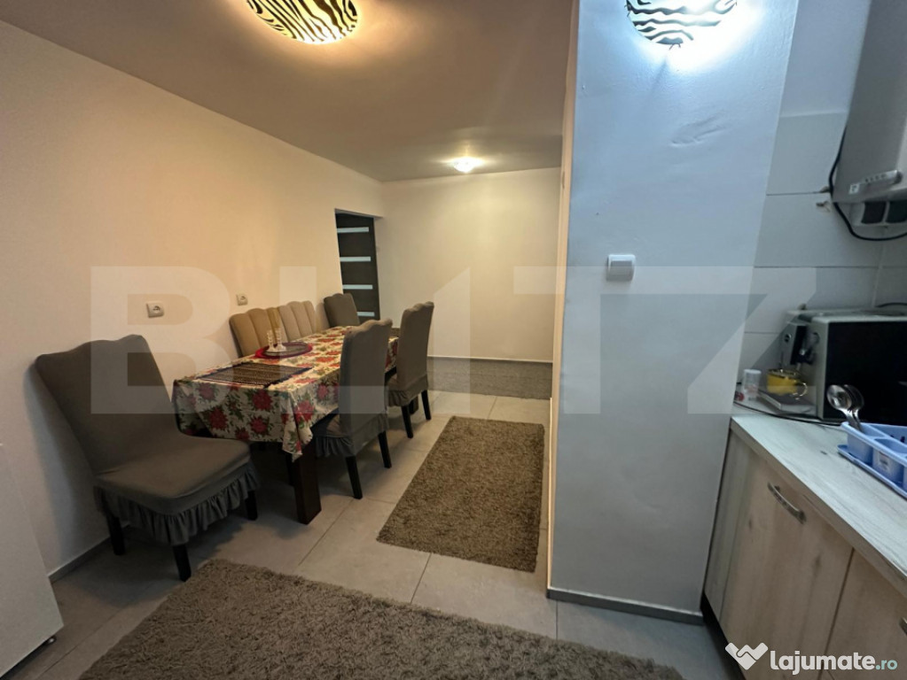 Apartament 2 camere mobilat si utilat +garaj