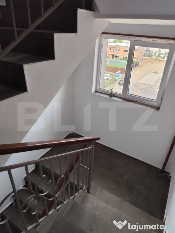 Apartament semidecomandat, 53 mp utili, parcare inclusa, zon