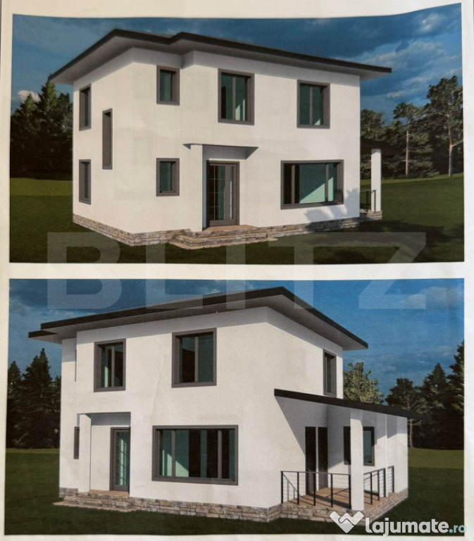 Casa etaj, 120 mp utili, 320 mp teren, zona Burdujeni