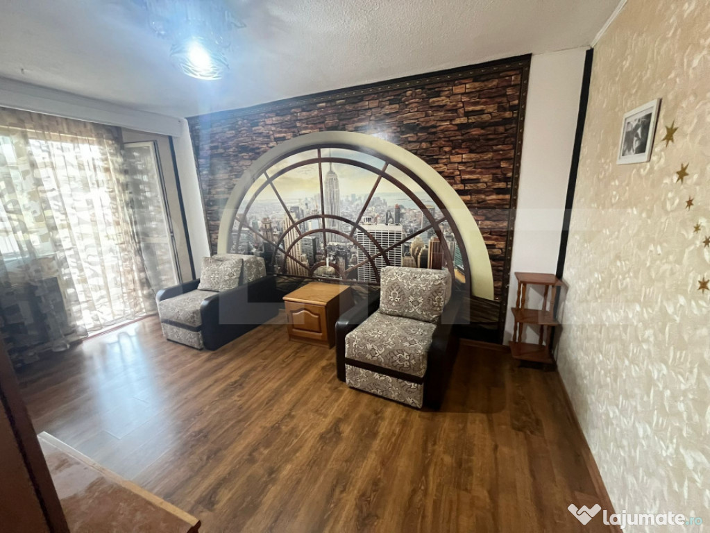???? Apartament 2 camere mobilat complet