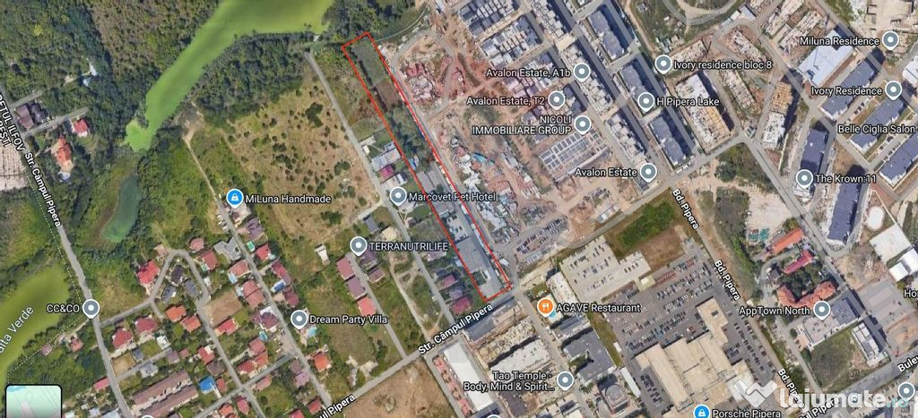 Teren 10,000mp Drumul Campul Pipera