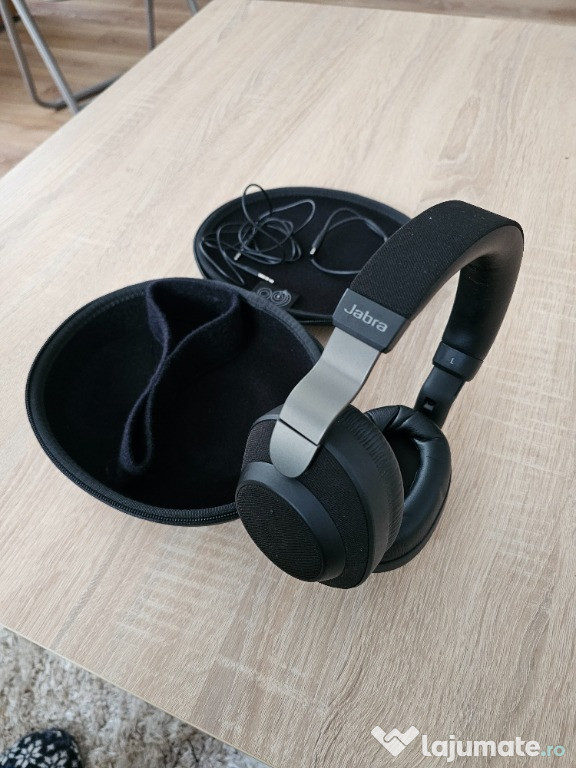 Casti bluetooth Jabra Elite 85h, Titan Black