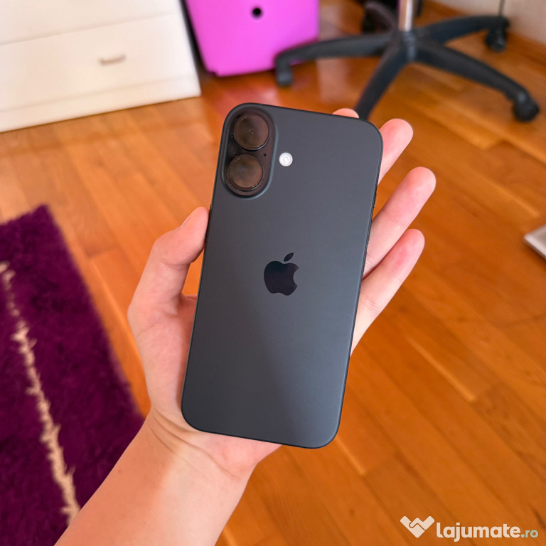 IPhone 16 Black 128 GB 100% Baterie