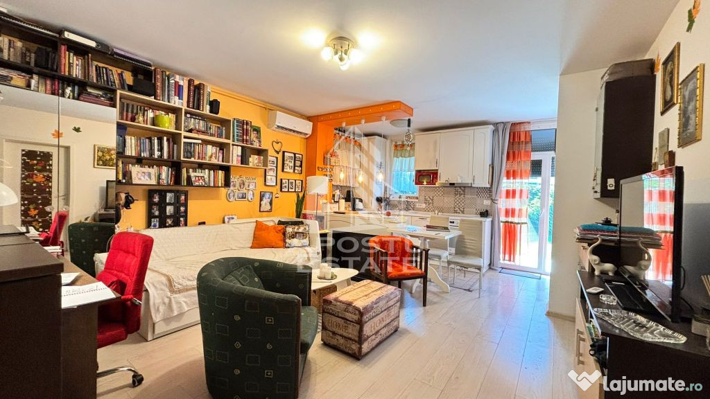 Apartament 2 camere cu gradina proprie, in zona Take Ionescu