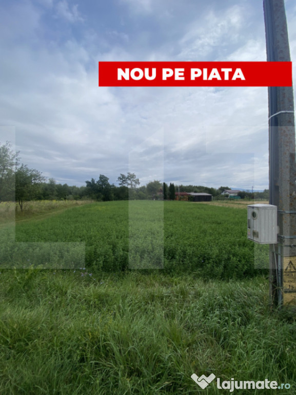 De vânzare teren intravilan 1.080 mp cu utilități – Dob
