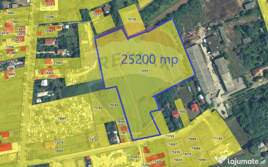 Vanzare Teren Intravilan 25.200mp Titu / Strada Tera