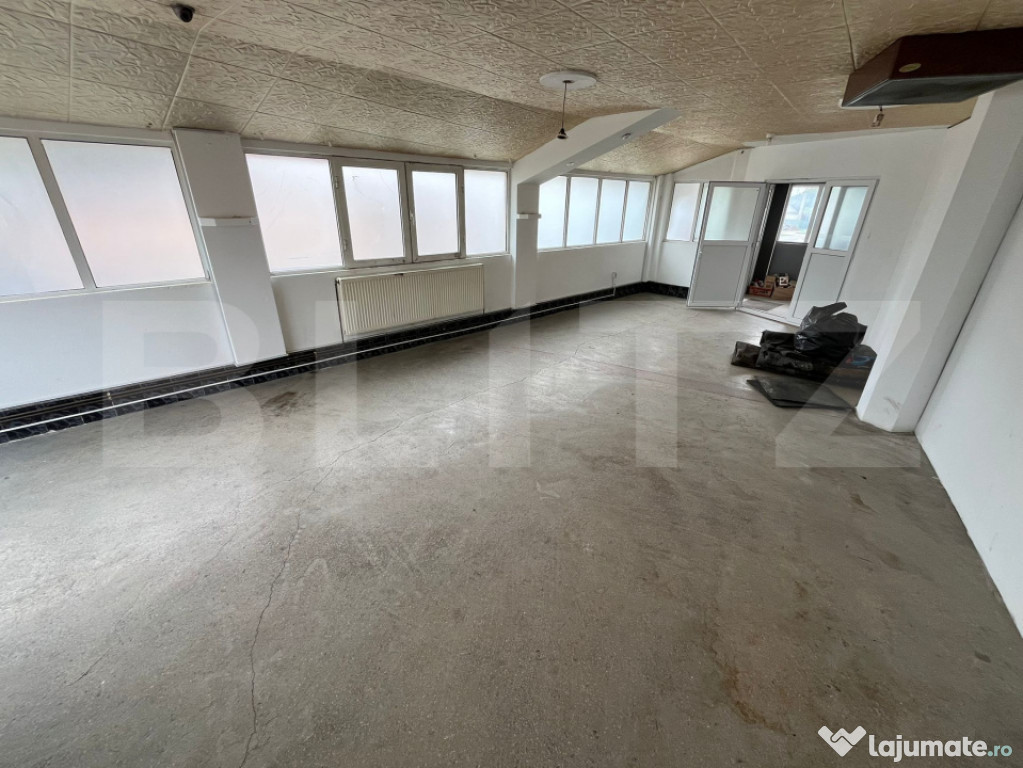 Spațiu comercial 220 mp utili – Picior de Munte, ideal pe