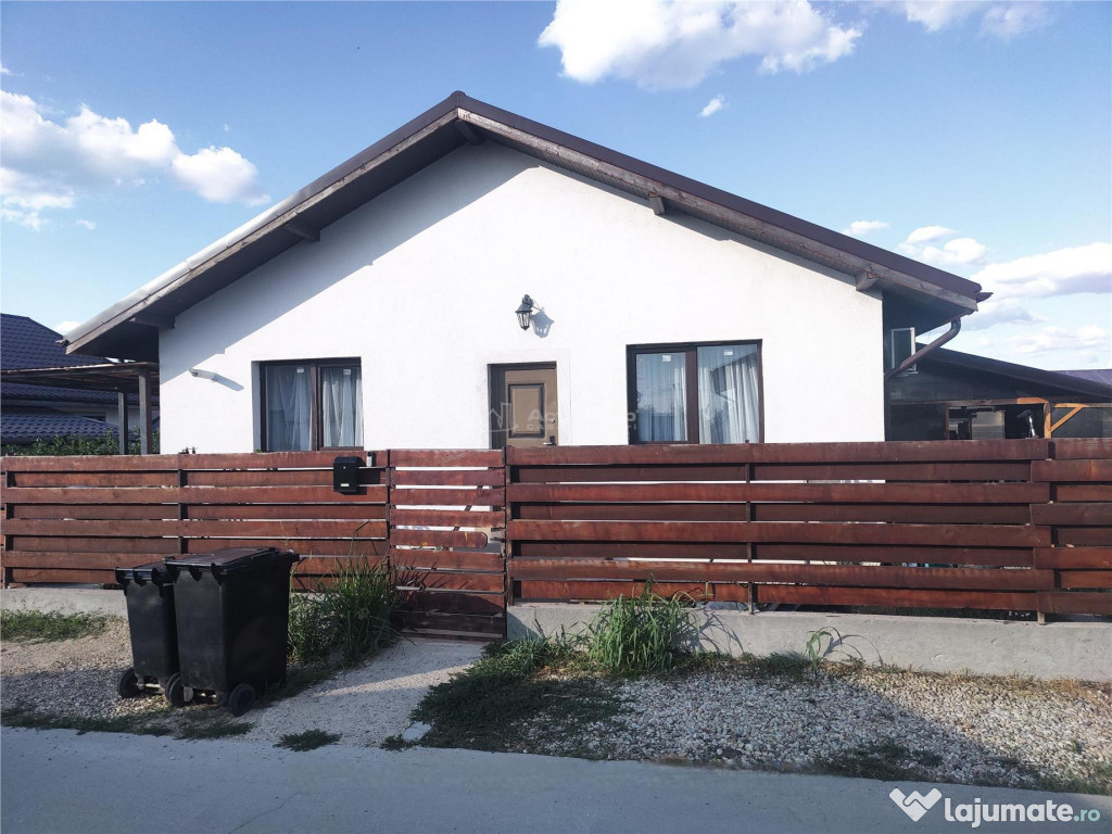 Casa parter - Samurcasi Buftea - 3 camere - baie - 72mp - 32