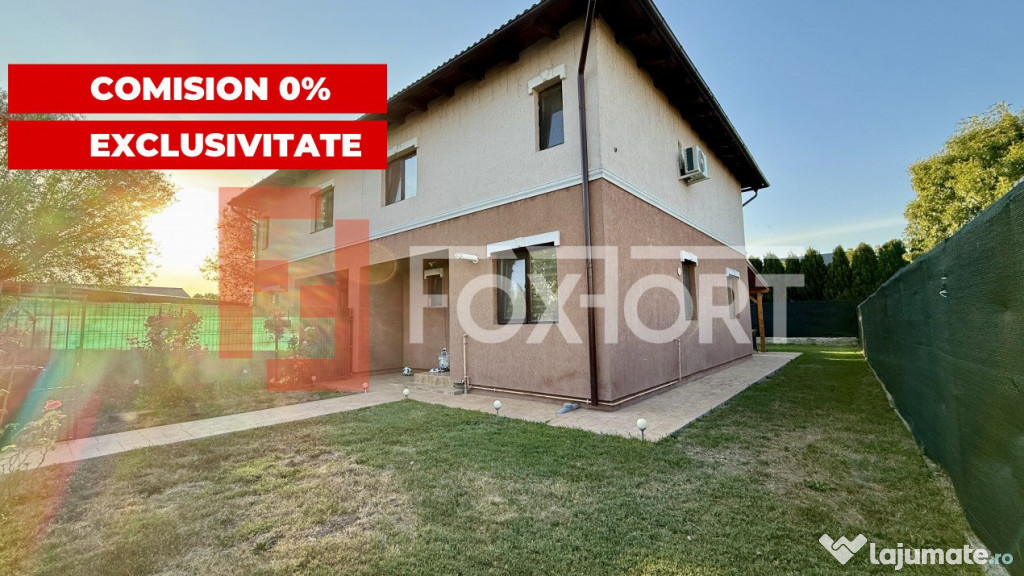 COMISION 0% Duplex cu 4 camere si teren de 250 mp - Sanandre