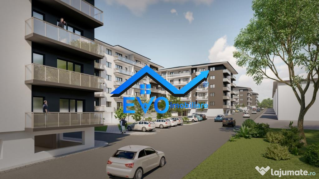 Apartament 1 camera, 44,64 mp, decomandat, bloc nou in Gala