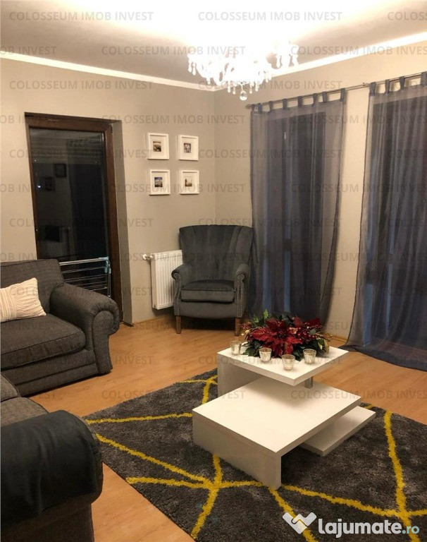 Apart 3 camere, bloc nou, mobilat, utilat, etaj 1, parcare, Tractorul!