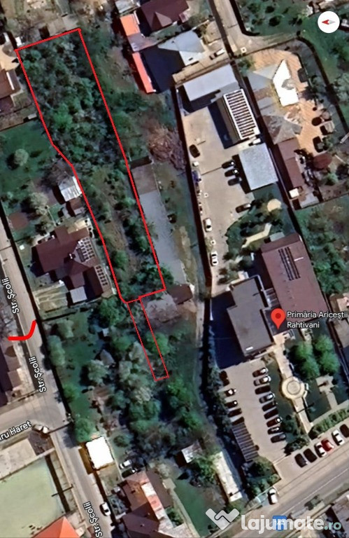 Vand teren pt constructie locuinta langa Primarie, ultracentral