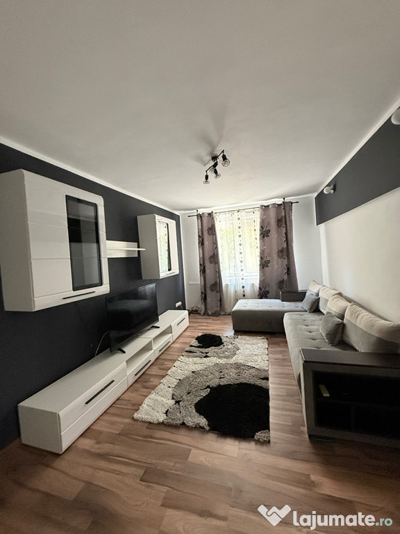 Inchiriez apartament 2 camere complet mobilat si utilat i