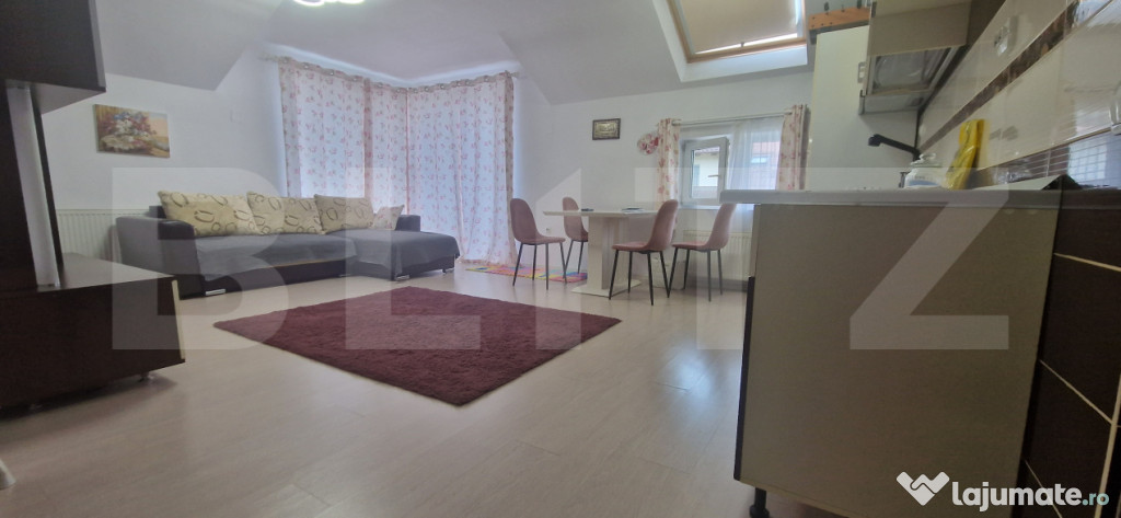 Apartament 2 camere, 54 mp + balcon 8 mp, Etaj retras, parca