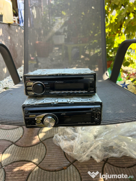Radio cd mp3 cu USB PIONEER și JVC 2 buc