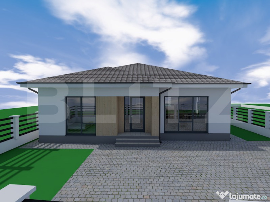 Casa de vanzare AERODROM UNIREA 600mp TEREN