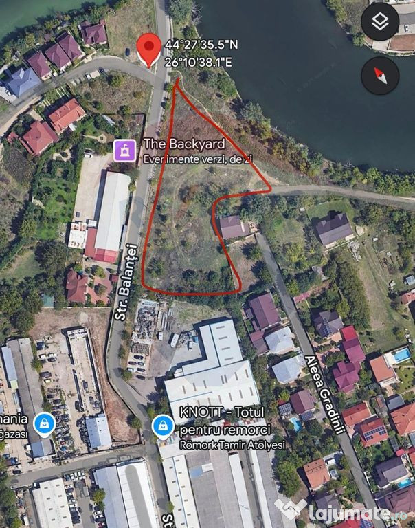 VANZARE Teren intravilan 6,050mp Dobroesti/deschidere la lac