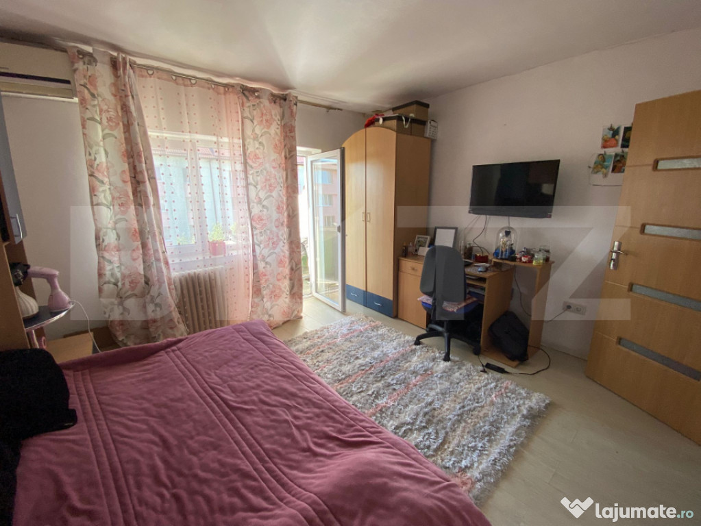 Garsonieră cu balcon și loc de parcare, 30 mp utili- Bulev