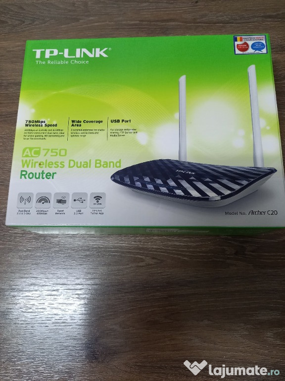 Router wireless tp-link archer c20