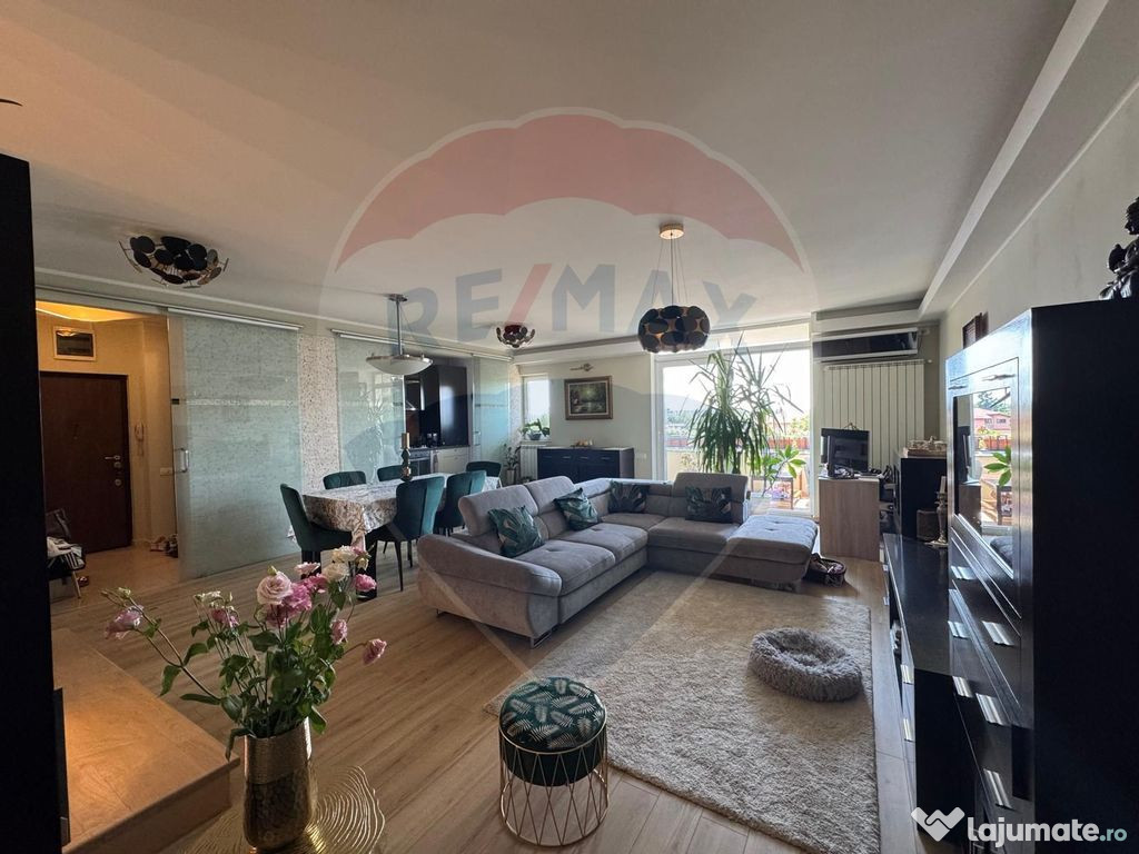 Vânzare apartament 3 camere, 140 mp, 2 niveluri, Prelung...