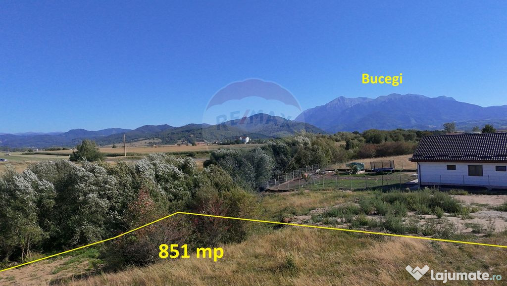 Teren 851 mp, Râșnov, Paradisul tău la poalele munților