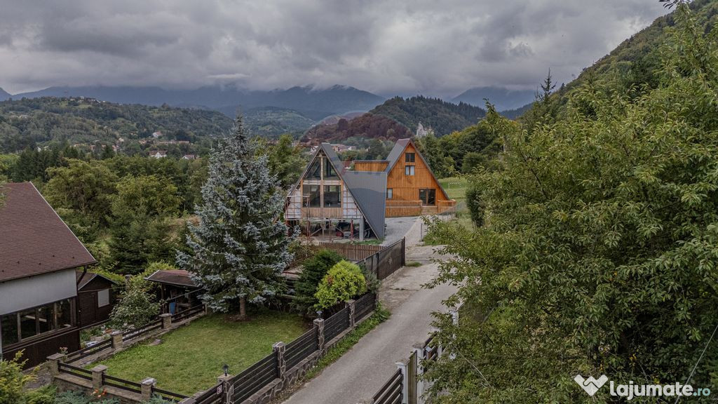 COMISION 0%| DE VANZARE| 2 CABANE TIP A FRAME| TEREN 2166...