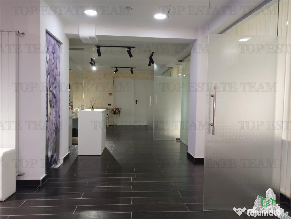 Spatiu comercial modern la demisol 262 mp, excelent pozition