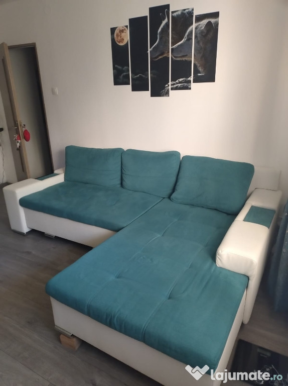 Coltar cu lada de depozitare