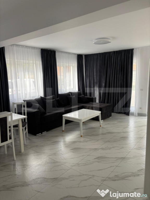 Apartament de închiriat – Ipotești, 84 mp, mobilat și u