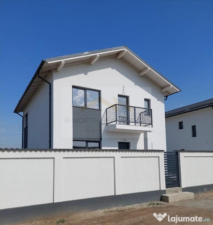 Casa individuală P+1, 4 camere, Balotești