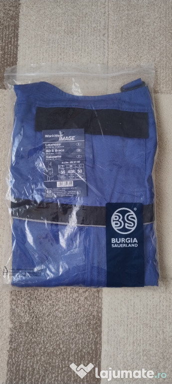 Vând Șalopetă de lucru, BURGIA S., 5 perechi, preț pe bucată