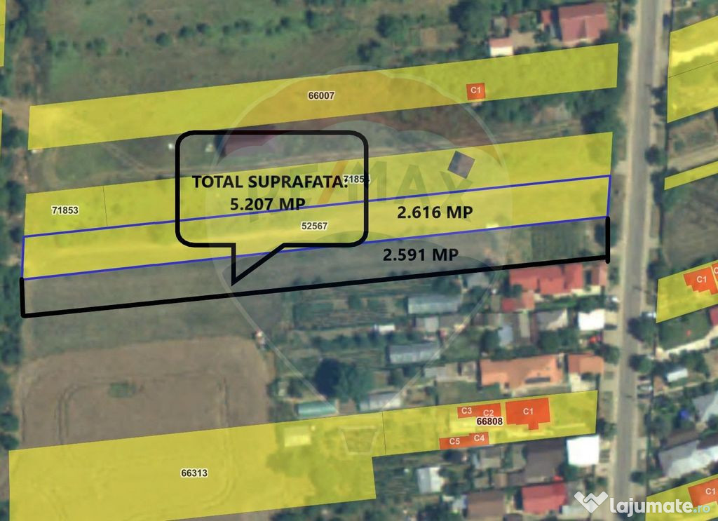 Vanzare Teren 9,032mp Balotesti / Strada I. C. Bratianu