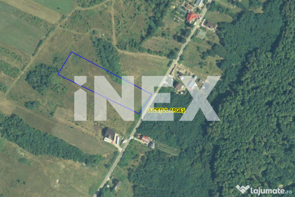 Teren de vânzare în Budeasa, zona Ciobotea