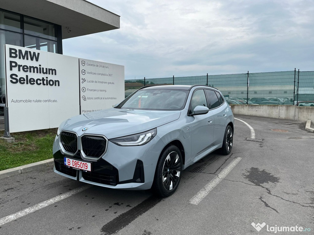 Vand autoturism BMW X3 usor rulat, hibrid plug-in, an fabricatie 2025