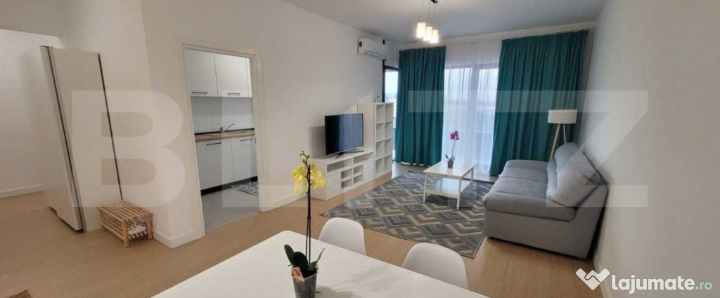 Apartament cu 2 camere, 60mp, loc de parcare, Silk District