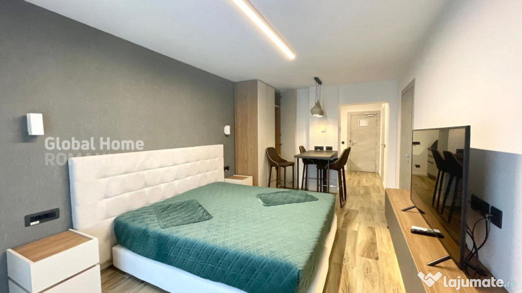 Garsoniera - Bulevardul Unirii | Balcon - Mobilat + Utilat