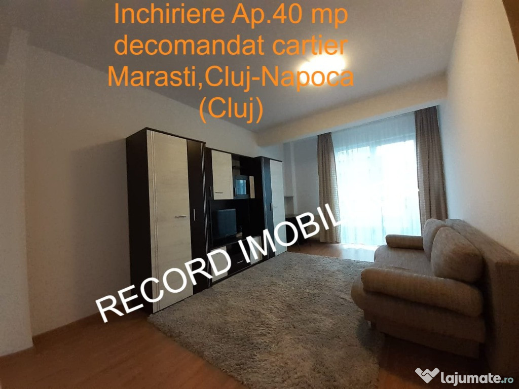 Apartament 40 mp decomandat, bloc 2014 str. Ciocarliei Marasti