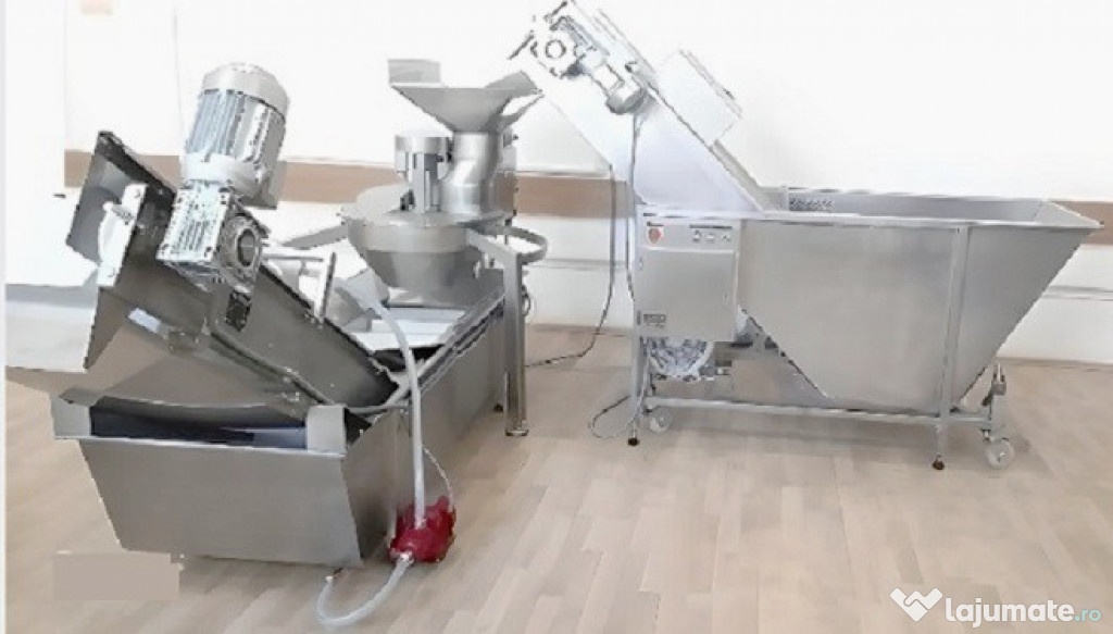 Linie deshidratare mere,pere, fructe si legume-Productie chips cartof